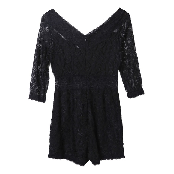 NEW! Lace Romper - Picture 5 of 8